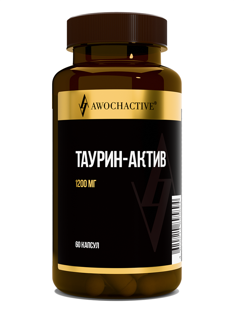 Изображение товара Awochactive таурин-актив 60 шт. капсулы массой 720 мг