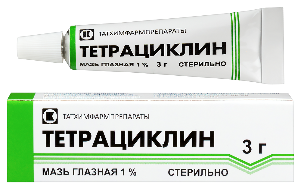 Изображение товара Тетрациклин 1% мазь глазная 3 гр