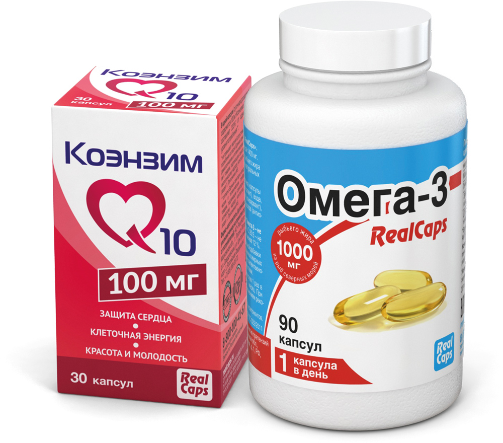 Изображение товара Набор ОМЕГА-3 МЕНТАЛ N60 КАПС ПО 1000МГ + КОЭНЗИМ Q10 100МГ N30 КАПС ПО 870МГ/РЕАЛКАПС со скидкой 10%