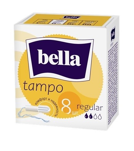 Изображение товара Bella tampo тампоны женские гигиенические комфорт и надежность regular 8 шт.