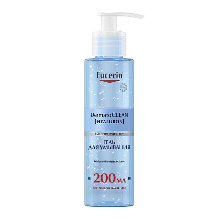 Изображение товара Eucerin Dermatoclean освежающий гель для умывания 200 мл для всех типов кожи