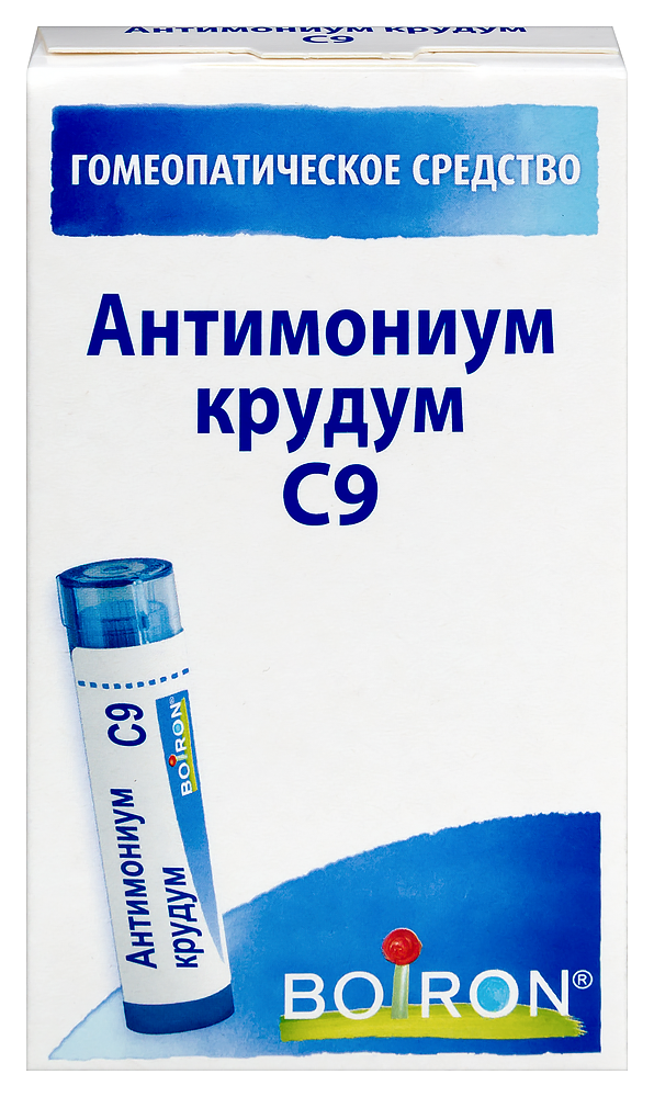 Изображение товара Гомеопатические гранулы Антимониум крудум C9 4 гр - натуральное лечение и поддержка организма