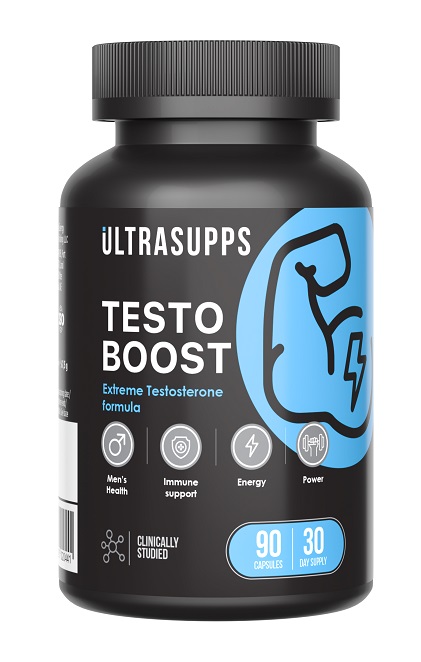 Изображение товара УЛЬТРАСАППС ТЕСТОБУСТ N90 Капсулы для повышения тестостерона и укрепления здоровья