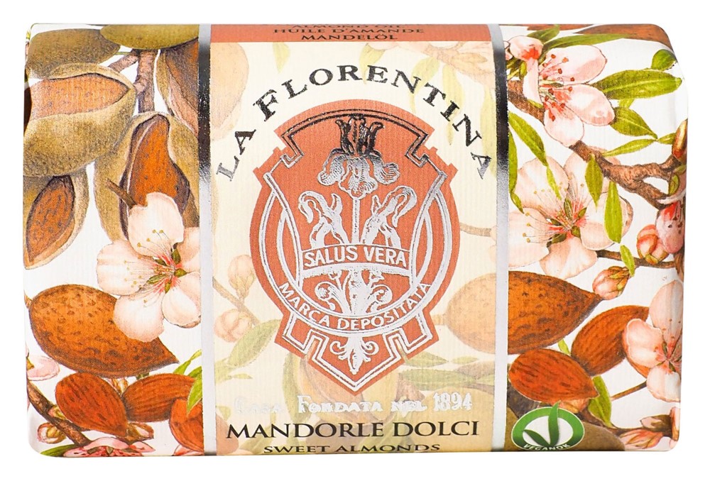 Изображение товара La florentina мыло туалетное твердое сладкий миндаль 200 гр