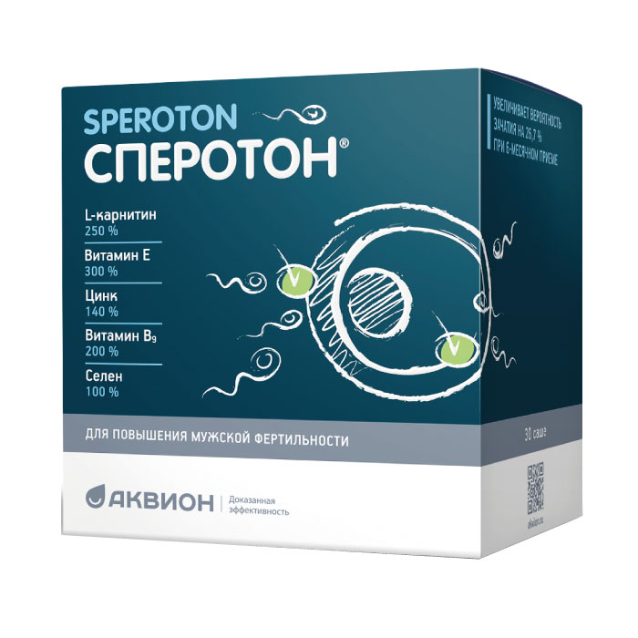 Изображение товара Сперотон 30 шт. саше - биологически активная добавка для мужчин