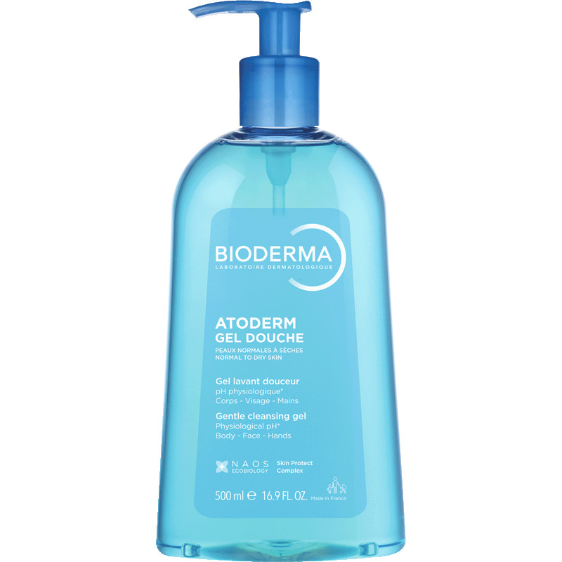 Изображение товара Bioderma Atoderm гель для душа увлажняющий для сухой кожи 500 мл