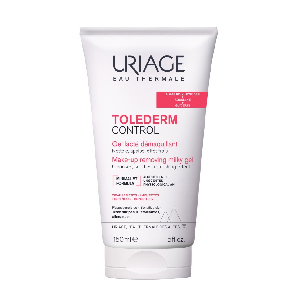 Изображение товара Uriage Толедерм Контроль гель-молочко для снятия макияжа 150 мл