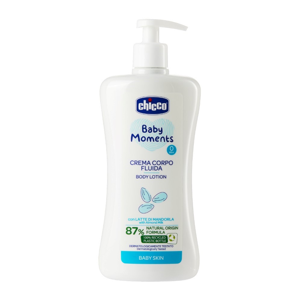 Изображение товара Chicco baby moments лосьон для тела 500 мл для малышей и всей семьи