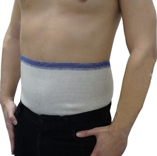 Изображение товара Эластичный лечебно-профилактический пояс Унга-Рус 3 серый для спины и живота