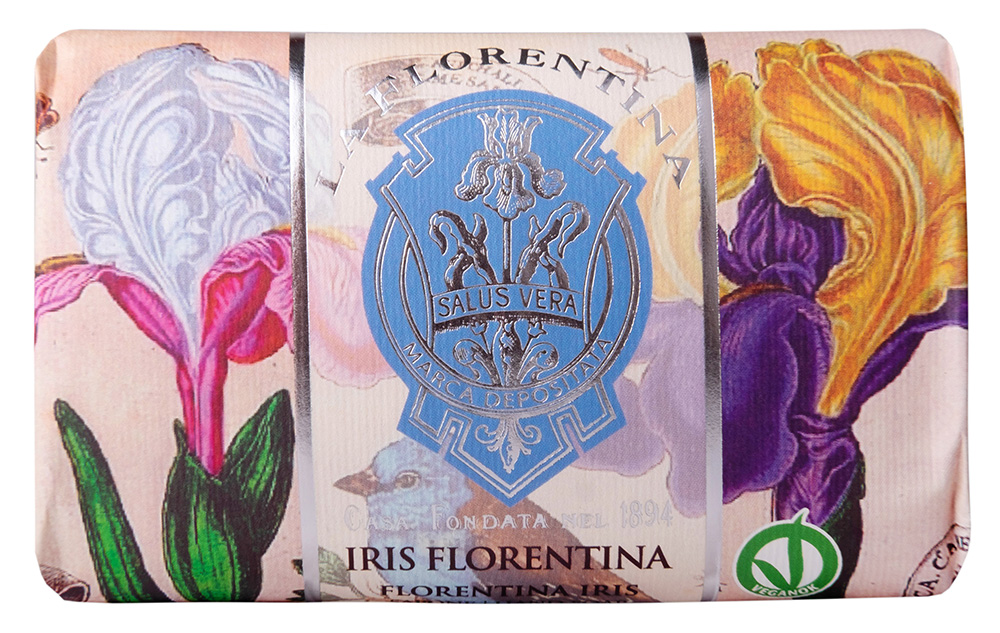 Изображение товара Твердое туалетное мыло La florentina флорентийский ирис 200 г