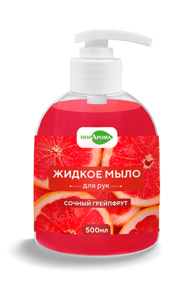 Изображение товара Мирарома мыло жидкое для рук сочный грепфрут 500 мл