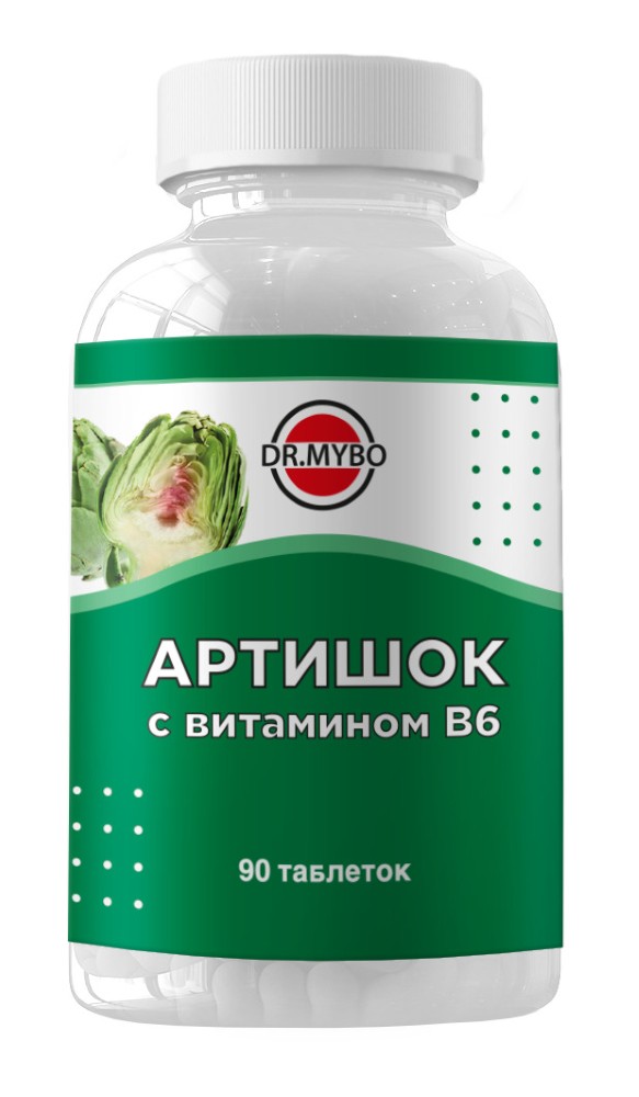 Изображение товара Dr mybo артишок с витамином в 6 90 шт. таблетки массой 0,5 г Изображение товара Dr mybo артишок с витамином в 6 90 шт. таблетки массой 0,5 г