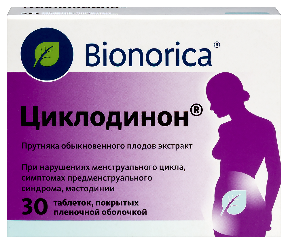 Изображение товара Циклодинон таблетки 30 шт. для регулировки менструального цикла и симптомов PMS