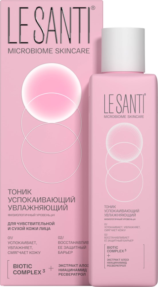 Изображение товара Ле санти (le santi) тоник успокаивающий увлажняющий 200 мл