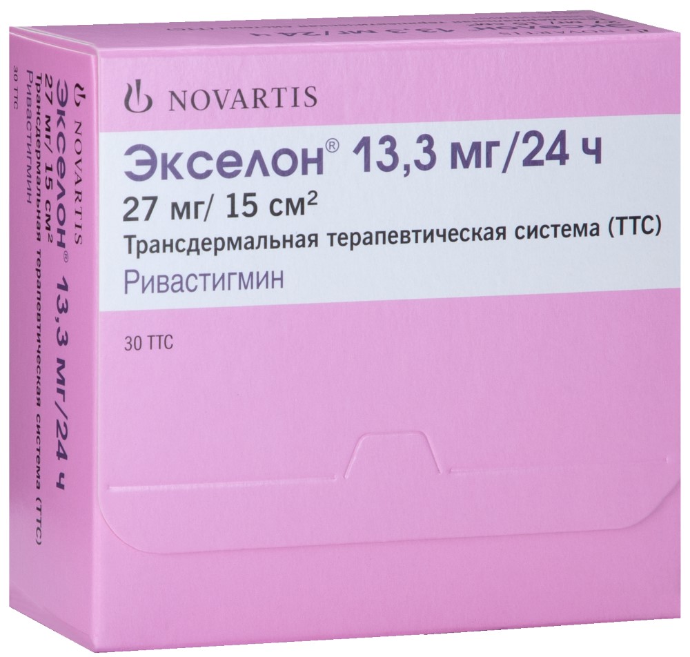 Экселон 0,0133/24 часа 30 шт. - цена 3419 руб., купить в интернет аптеке в  Москве Экселон 0,0133/24 часа 30 шт., инструкция по применению