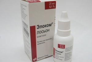 ЭЛОКОМ ЛОСЬОН 0,1% 30МЛ ФЛАК/КАП Р-Р инструкция по применению