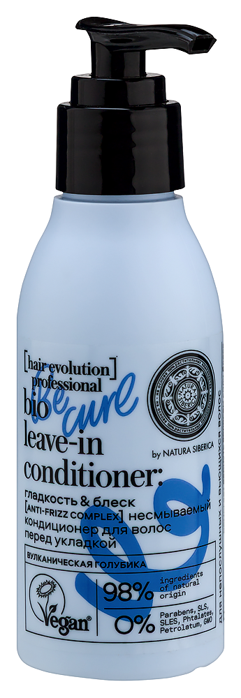 Изображение товара Natura siberica hair evolution несмываемый кондиционер для волос перед укладкой be curl гладкость & блеск 120 мл