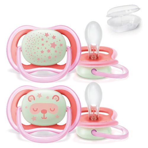 Brush-Baby Соска FRONTEASE для передних зубов-десен, розовая, 1 шт.