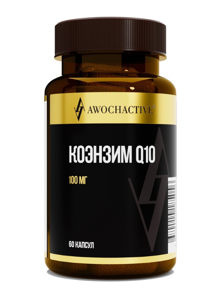 Изображение товара Коэнзим Q10 Awochactive 60 капсул по 450 мг для энергии и здоровья