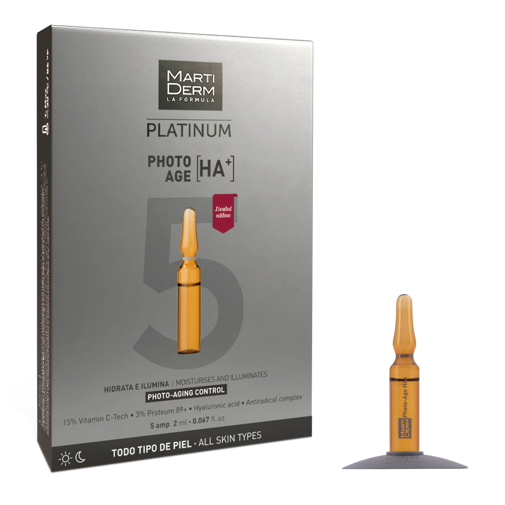 Изображение товара Martiderm Platinum ампулы для коррекции фотостарения 2 мл 5 шт