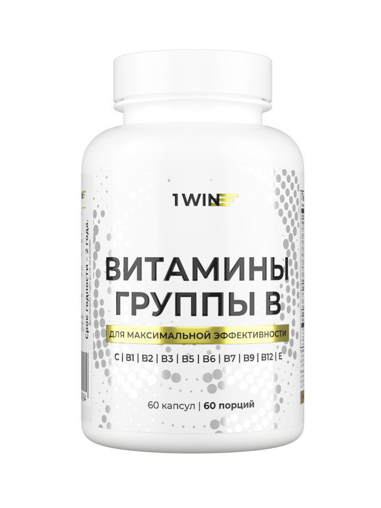 Изображение товара 1Win витамины группы в 60 шт. капсулы массой 460 мг