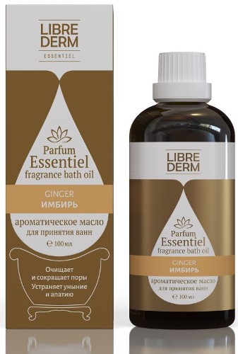 Купить Librederm parfum essentiel масло для принятия ванн ароматическое имбирь 100 мл цена