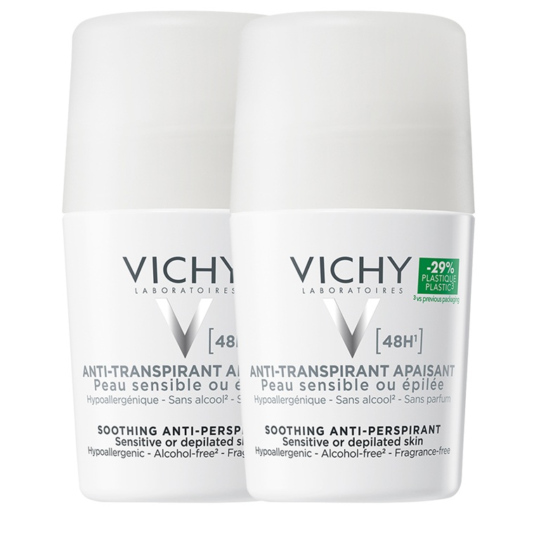 Изображение товара Vichy шариковый дезодорант для чувствительной кожи 50 мл 2 шт