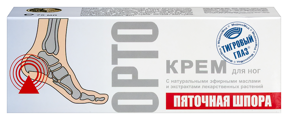 Тигровый глаз орто крем для ног пяточная шпора 75 мл инструкция по применению