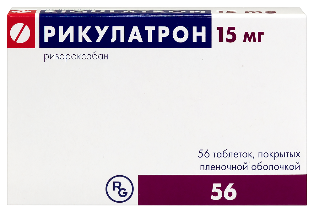 Рикулатрон 15 мг 56 шт. таблетки, покрытые пленочной оболочкой инструкция по применению