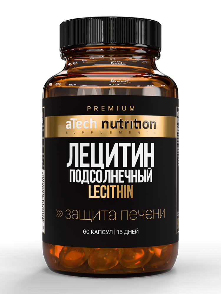 Изображение товара Atech nutrition premium лецитин 60 шт. капсулы массой 700 мг