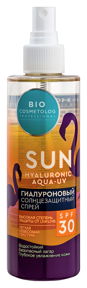 Изображение товара Fito косметик bio cosmetolog professional спрей солнцезащитный гиалуроновый spf30 190 мл
