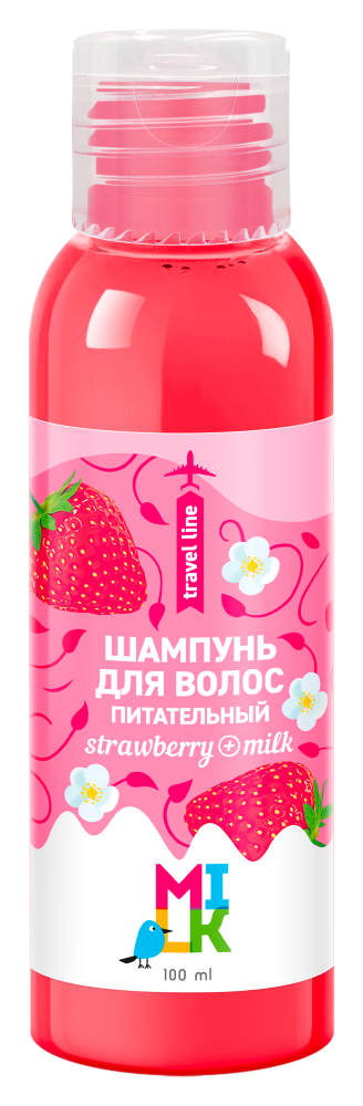 Изображение товара Milk шампунь для волос питательный 100 мл - бережное очищение и уход
