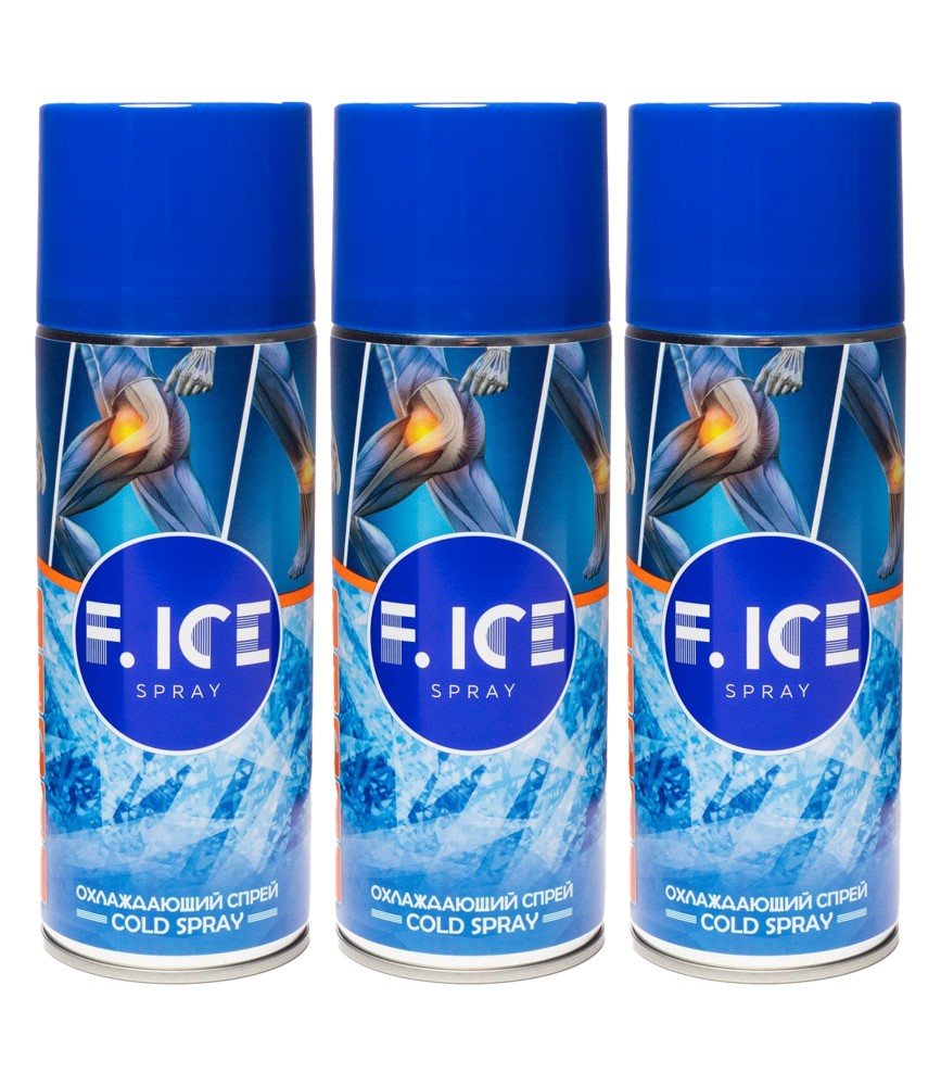 Изображение товара Набор из 3х упаковок F.ICE спортивная заморозка 400 мл - по специальной цене