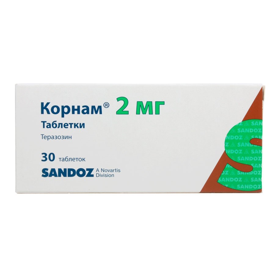 Изображение товара Корнам 2 мг 30 шт. таблетки Изображение товара Корнам 2 мг 30 шт. таблетки