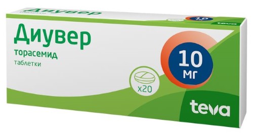 ДИУВЕР 0,01 N20 ТАБЛ инструкция по применению