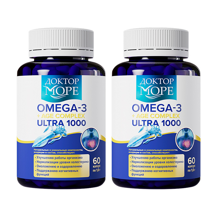 Изображение товара Набор Доктор Море Oмега-3 Ultra по специальной цене