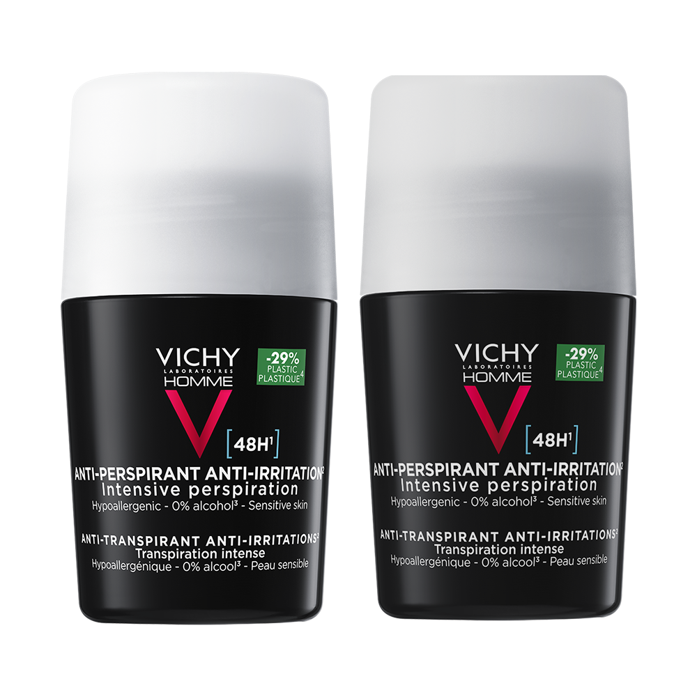 Изображение товара Дезодорант мужской Vichy Homme Дезодорант-антимикробный набор 48 ч 2x50 мл