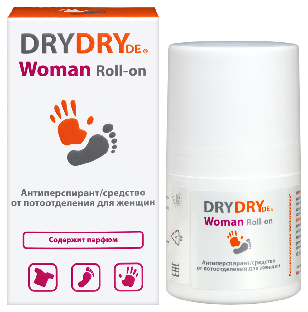Изображение товара Dry dry de woman антиперспирант парфюмированный 50 мл для женщин