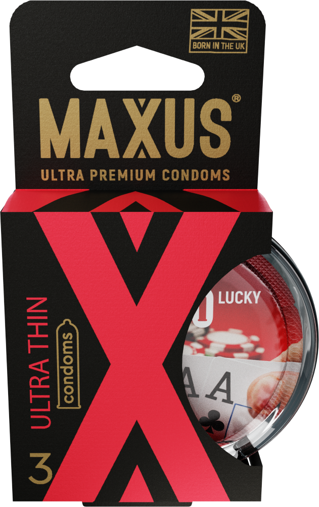 Изображение товара Презервативы Maxus Ultra Thin Ультратонкие 3 шт - безопасная контрацепция