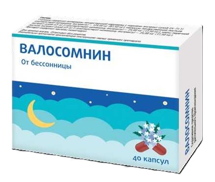 Изображение товара Валосомнин капсулы 40 шт натуральное средство при бессоннице