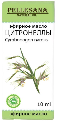 Изображение товара Pellesana масло цитронеллы эфирное 10 мл