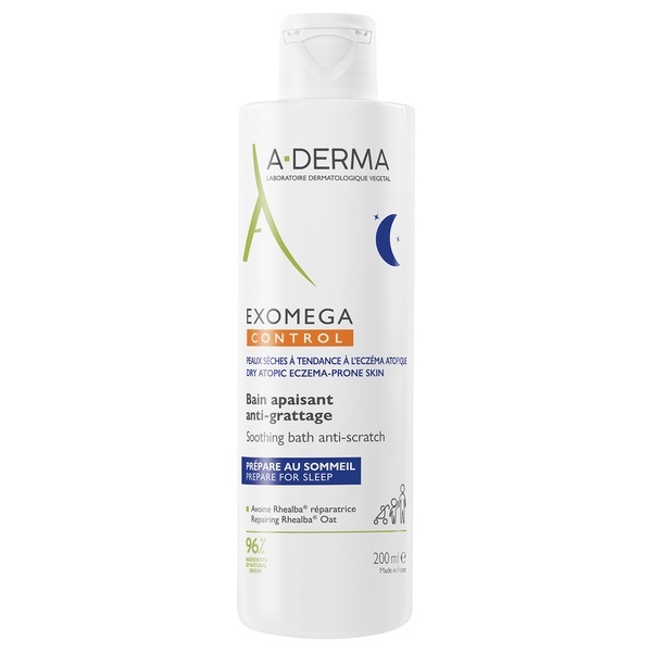 Изображение товара A-derma exomega control средство для ванны смягчающее успокаивающее 200 мл