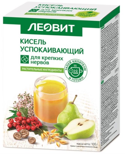 Изображение товара Леовит кисель диетический успокаивающий 20 гр 5 шт. пак