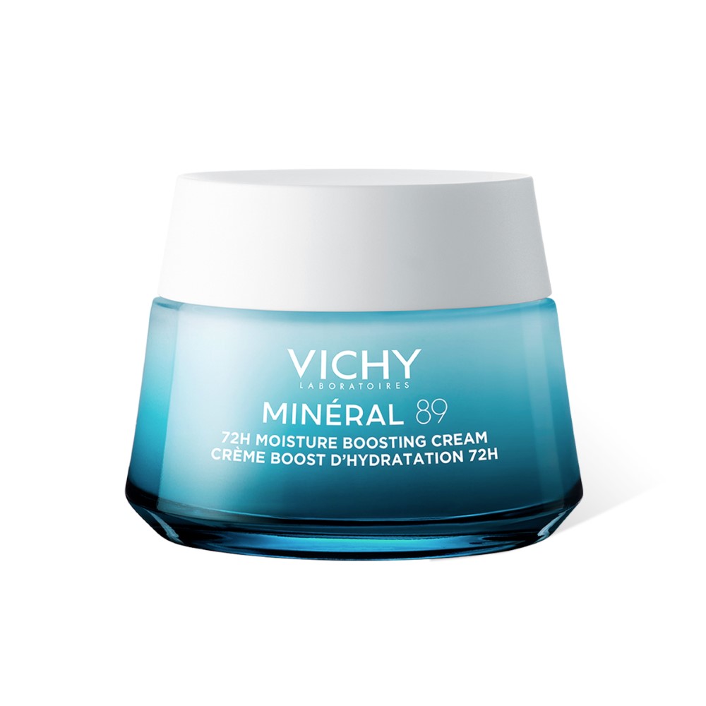 Vichy mineral 89 крем интенсивно увлажняющий 72 часа для всех типов кожи 50  мл - цена 1704.80 руб., купить в интернет аптеке в Юрге Vichy mineral 89  крем интенсивно увлажняющий 72 часа