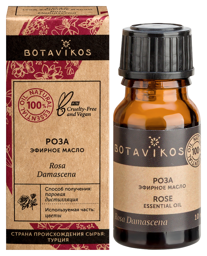 Botavikos масло эфирное роза дамасская 10 мл в индивидуальной упаковке инструкция по применению