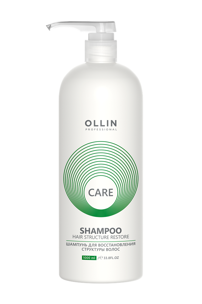 Изображение товара Ollin Care шампунь для восстановления поврежденных и окрашенных волос 1000 мл