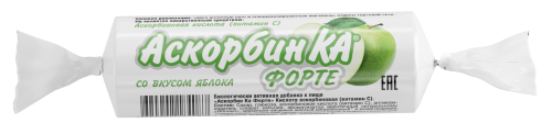 АСКОРБИН КА ФОРТЕ N10 ТАБЛ ЖЕВАТ МАССОЙ 3Г /ЯБЛОКО/ инструкция по применению