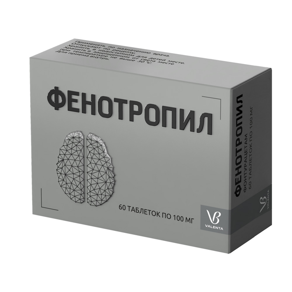 Фенотропил 100 мг 60 шт. таблетки - цена 2005 руб., купить в интернет  аптеке в Михайловке Фенотропил 100 мг 60 шт. таблетки, инструкция по  применению