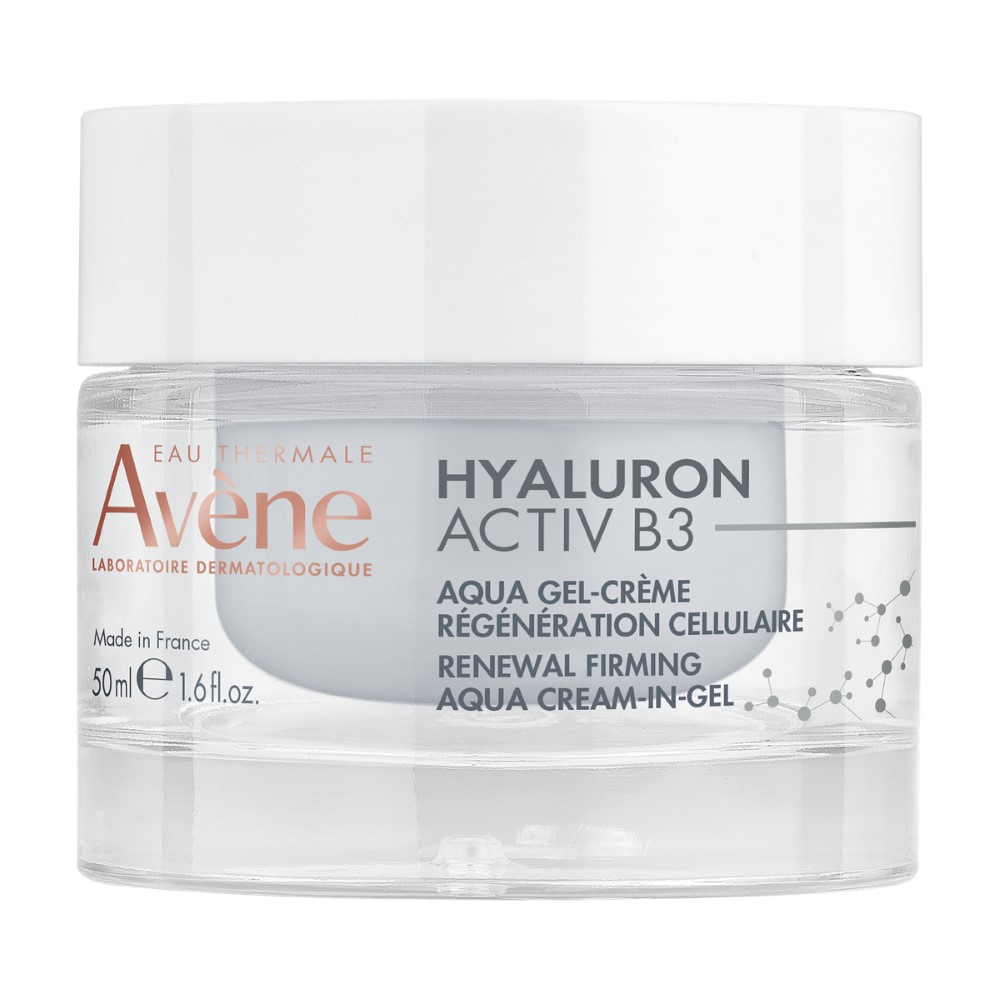 Изображение товара Avene Hyaluron Activ B3 Аква-гель дневной регенерирующий 50 мл для увлажнения и молодости кожи