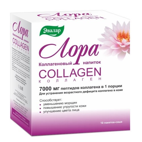 Изображение товара Лора напиток коллаген 10 саше для красоты и здоровья кожи суставов